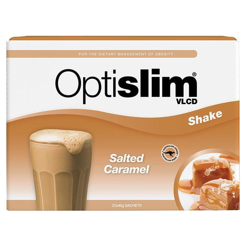 Optislim Vlcd Meal Replacement Shake Salted Caramel 21X43g