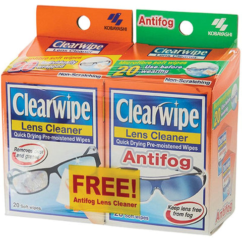 Clearwipe Lens Cleaner Twin Pack