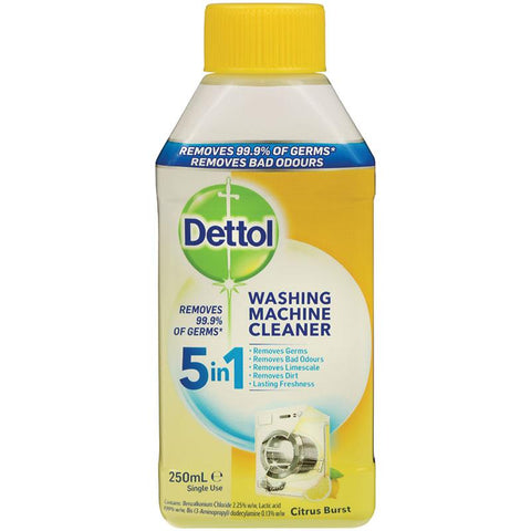 Dettol Washing Machine Cleaner Citrus 250Ml
