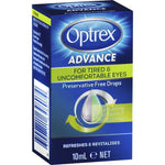 Optrex Advance Tired Eye Drops 10Ml