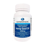 SANDERSON Premium Organic Hemp Oil 1000mg 100 Capsules