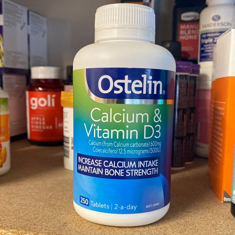 Ostelin Calcium & Vitamin D3 250 Capsultes