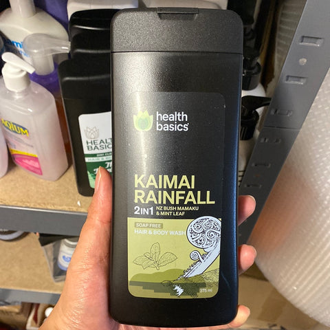 Health Basics Body Wash Kaimai Rainfall 2-in-1 375ml