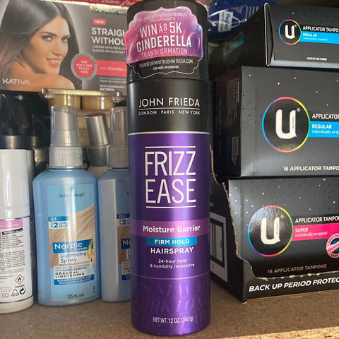 john frieda frizz ease moist hair spray 340g