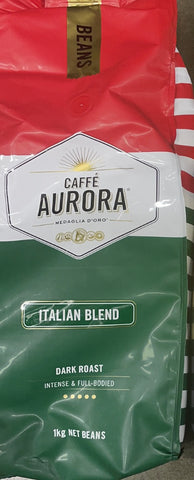 aurora coffee beans italian blend 1kg