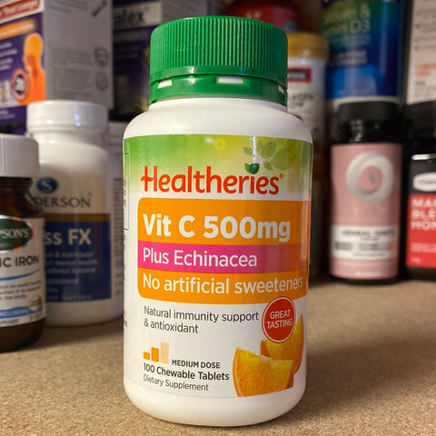 HEA Vit C & Echinacea 500mg 100tabs