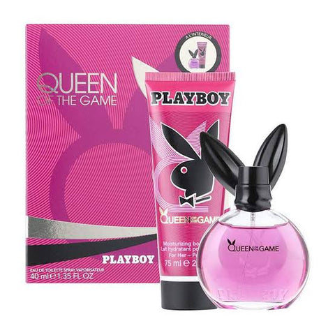 Playboy Queen of the Game EDT 40ml 2 Piece Gift Set for Women