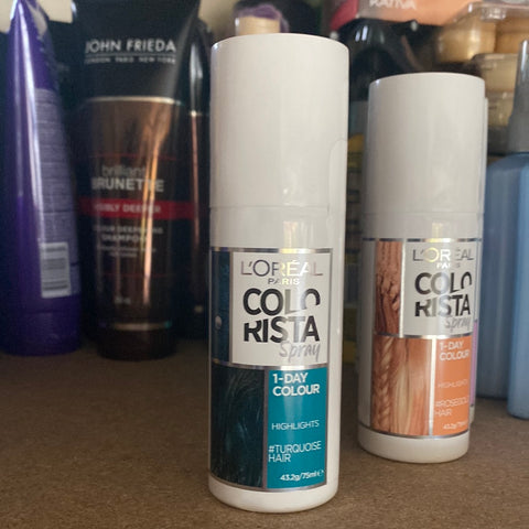 Loreal 1 day colour turquoise hair 75ml