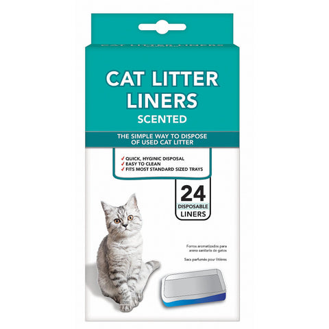 Kitty Litter Liners Scent 24pk