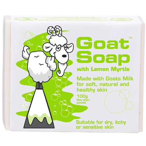 Goat Milk Soap Lemon Myrtle-AU 100g