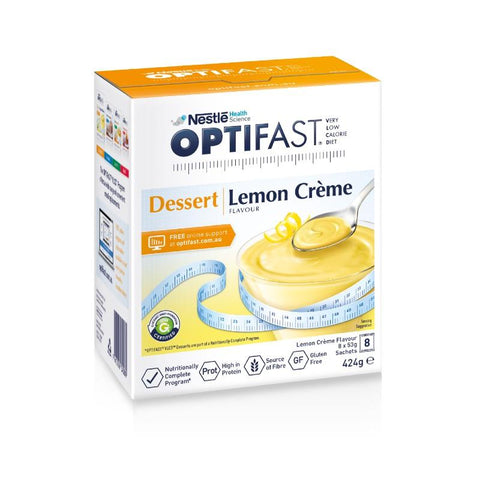 Optifast Lemon Creme Dessert Sachets 8x53g