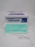 3-Ply Surgical Grade Tie-On Face Mask (1pcs) - Green