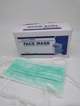 3-Ply Surgical Grade Tie-On Face Mask (1pcs) - Green