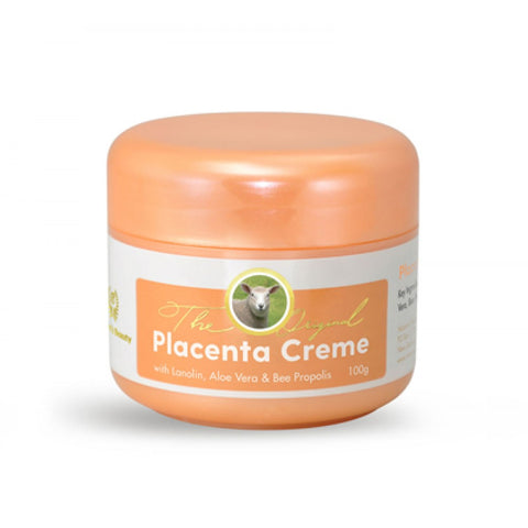 Natures Beauty Placenta Lanolin Creme 100g