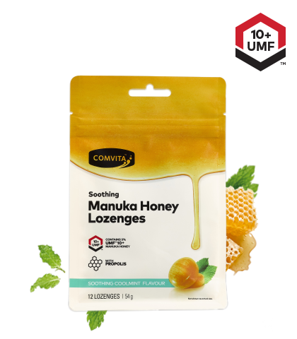 Comvita Manuka Honey Lozenges Coolmint 40s