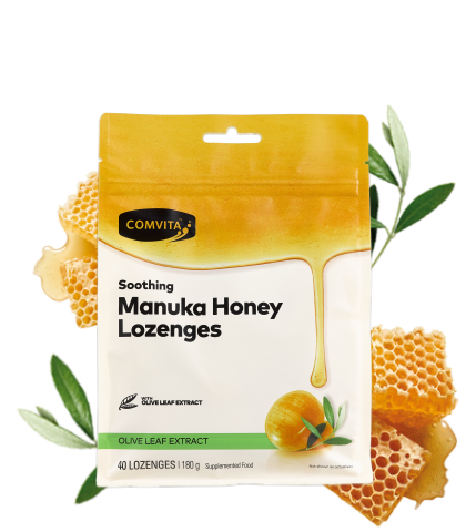 Comvita Manuka Honey Lozenges Olive Leaf 500g