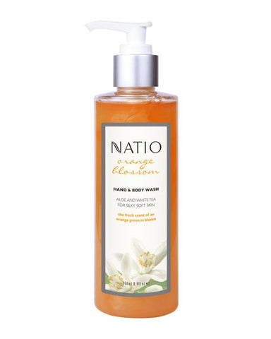 Natio Orange Blossom Hand and Body Wash 250ml