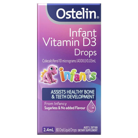 Ostelin Infant Vitamin D3 Drops (2.4ml)