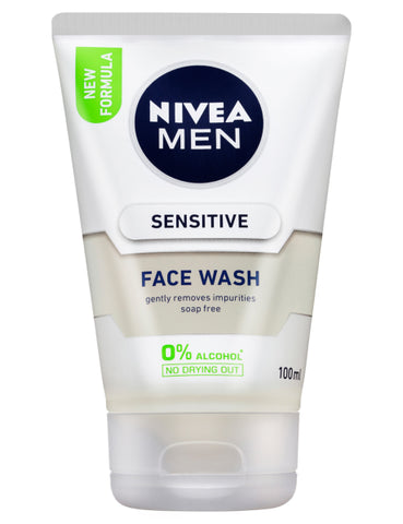 Nivea Men Sensitive Face Wash, 100ml