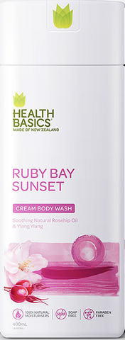 Health Basics Body Wash Ruby Bay Sunset 400ml