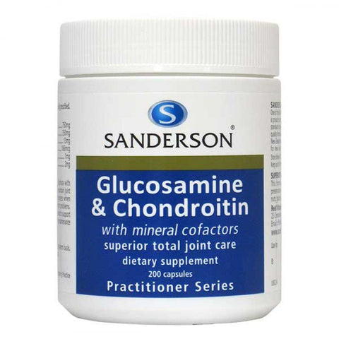 Sanderson Glucosamine & Chondroitin 200 Capsules