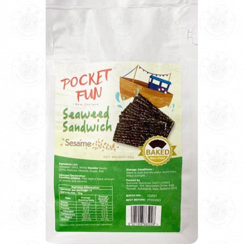 Pocket Fun Seaweed sandwich50g