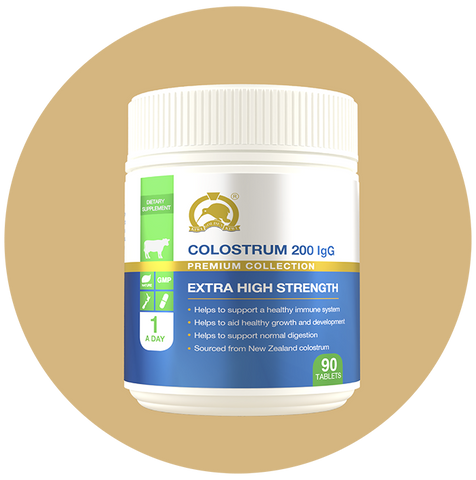 Gold Kiwi Colostrum 200 IgG 90t