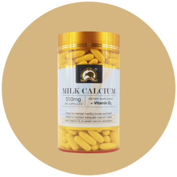 Gold Kiwi I Milk Calcium 550mg 200c