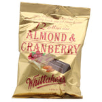 Whittakers  MINI SLAB ALMD & CRAN  (180g)