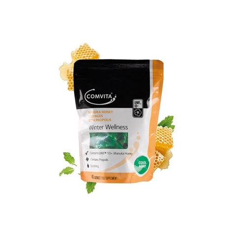 COMVITA Manuka Honey Lozenges Coolmint 40 Pack