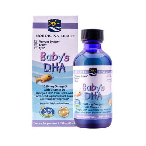 Nordic Naturals Babys DHA Unflavoured   (60ml)