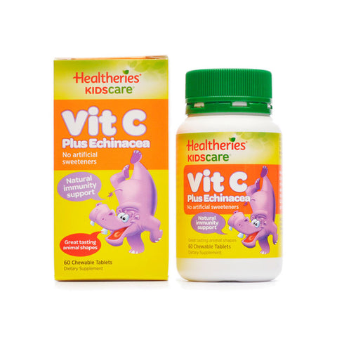 healtheries kidscarehealtheries kidscare vitamin c chewable echinacea60pack