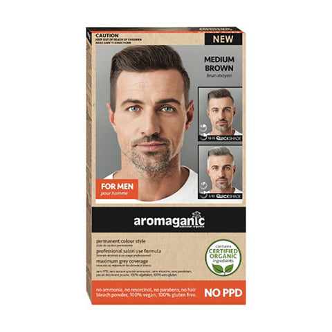 Aromaganic Men Medium Brown(each)
