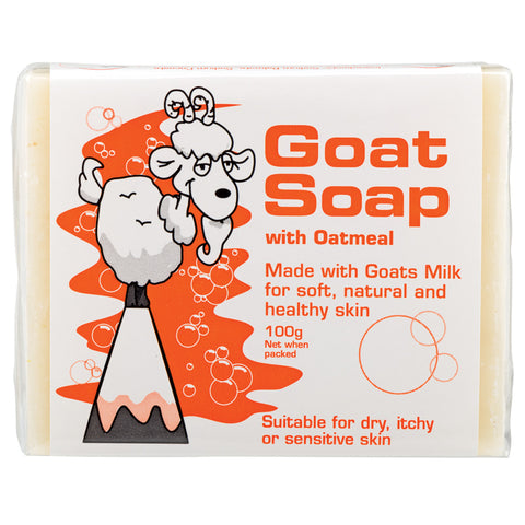 Goat Milk Soap Oatmeal-AU (100g)
