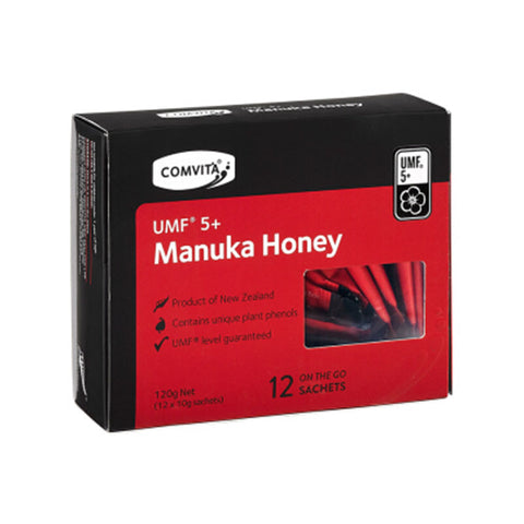 Comvita Manuka Honey UMF 5+ SACHETS   (12*10G)