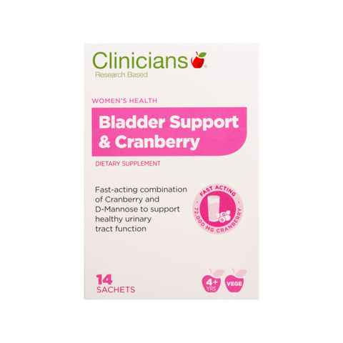 Clinicians Bladder Support&Cranberry   (14sachets)